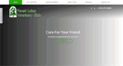 Desktop Screenshot of forestlakesveterinaryclinic.com